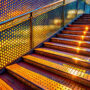 Perforated Metal Steps