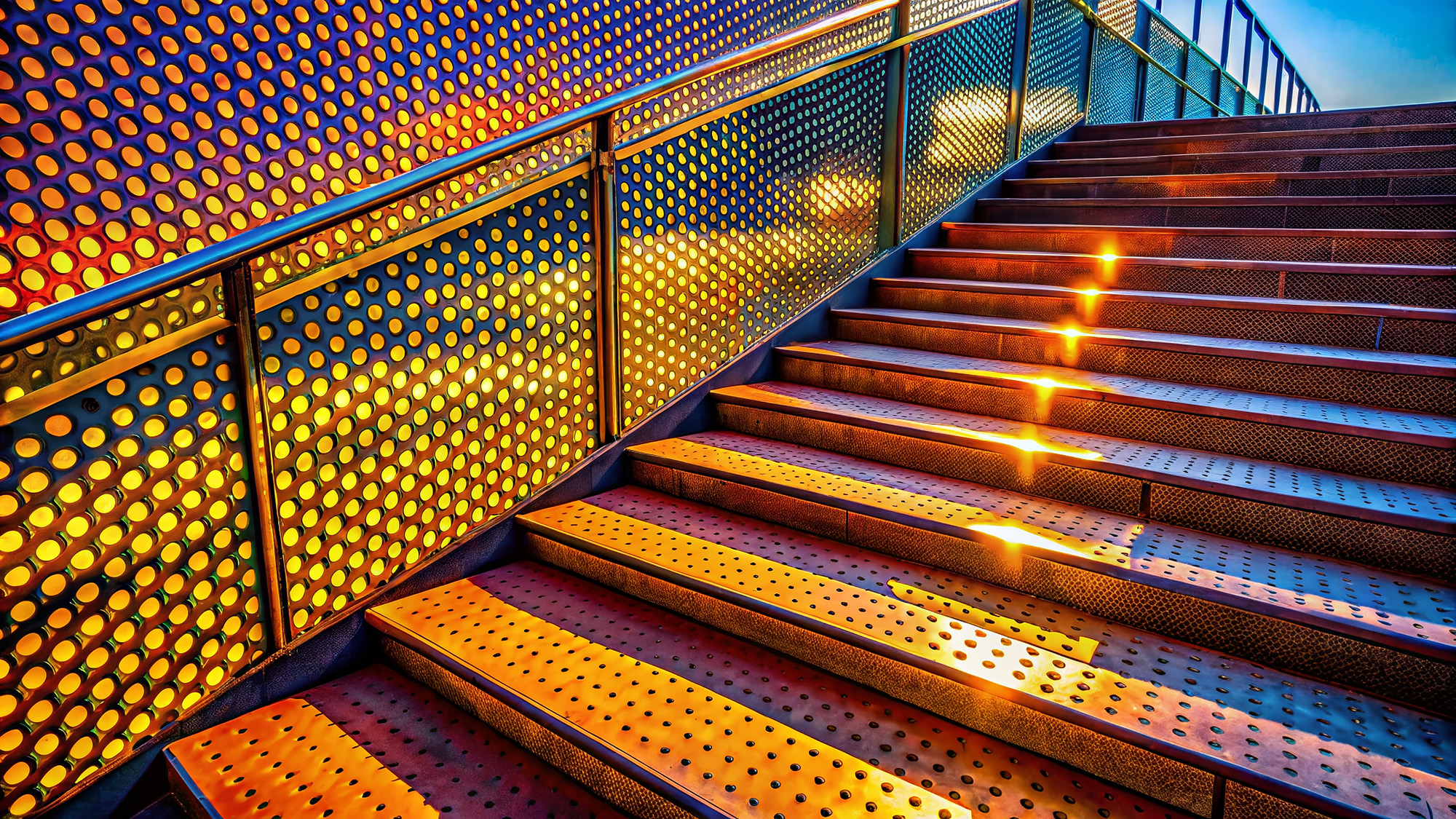 Perforated Materials for Architectural and Industrial Uses